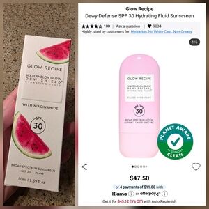 Glow Recipe Watermelon Glow Dew Shield SPF 30